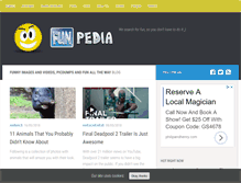 Tablet Screenshot of funpedia.net